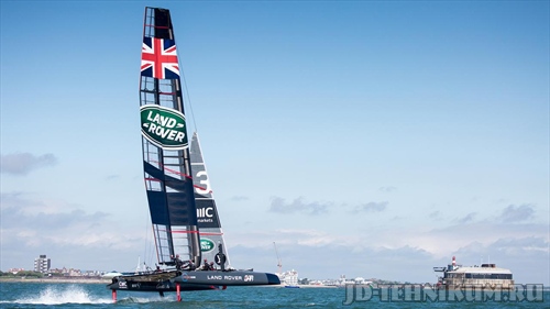 Land Rover BAR начал аэродинамические испытания новой яхты